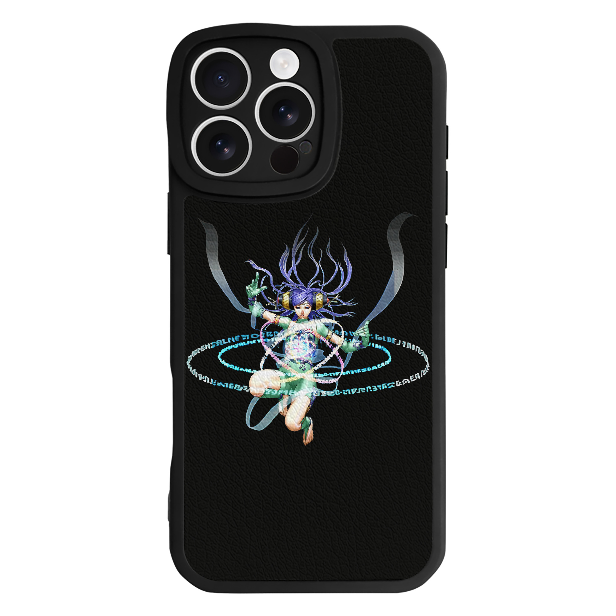 （画像用） 遊☆戯☆王 Yu-Gi-Oh! 【iPhone 16シリーズ対応】シリコンスマホケース（レザー調） 材質：シリコン